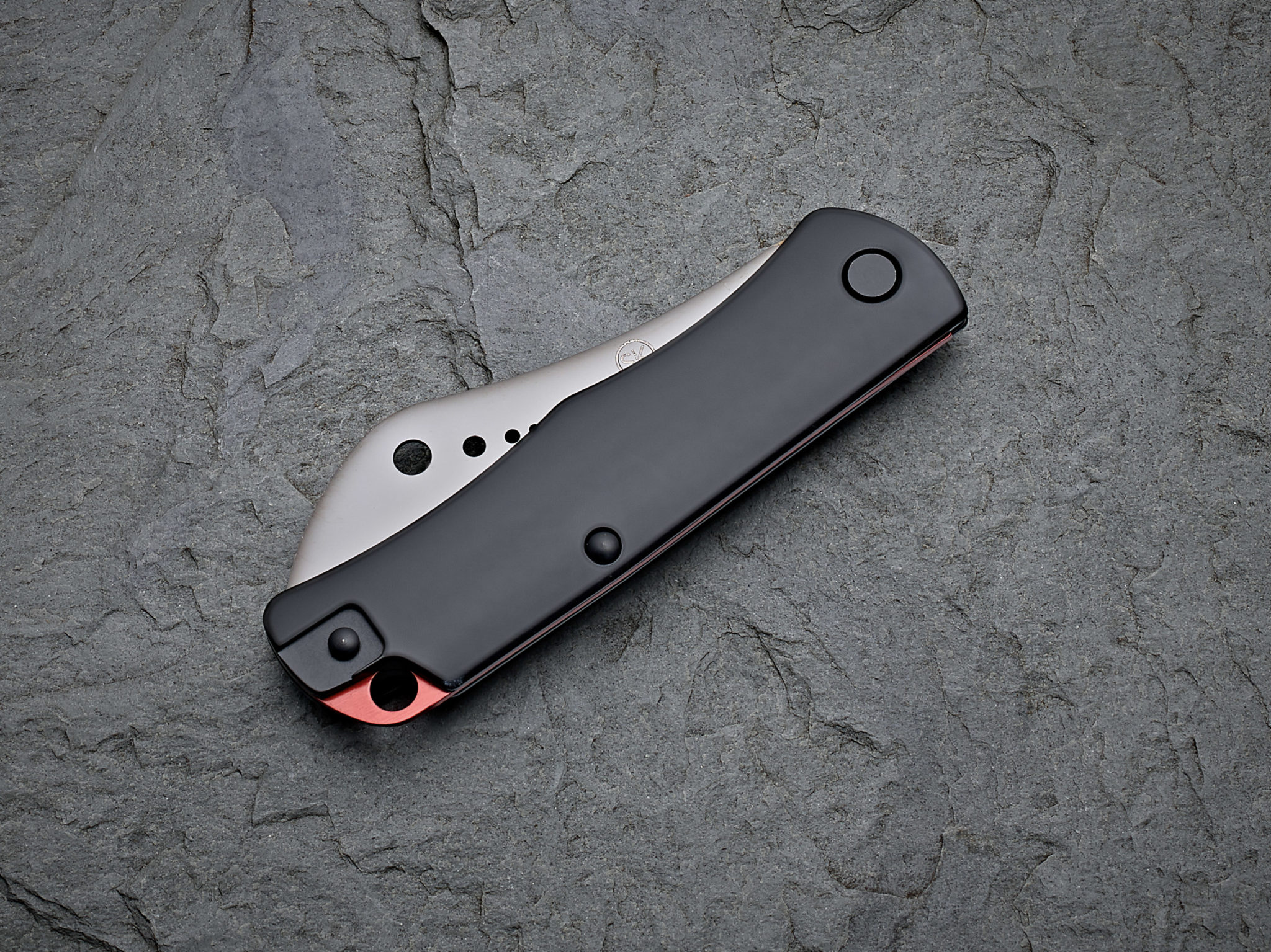 The Lanzo Sheepfoot Tungsten Carbide Knife Sandrin Knives USA